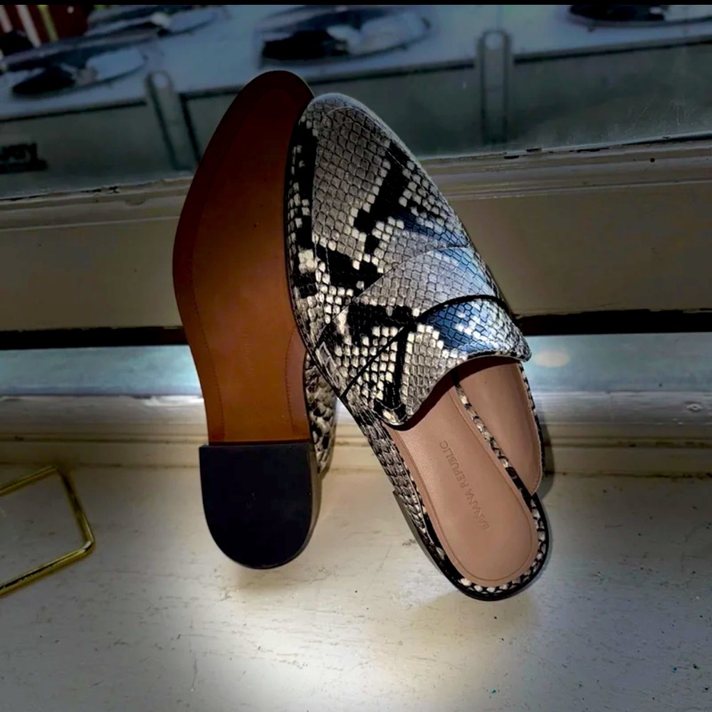 Leather Suede (interior) Alligator Pointed Shoes (LIMITED EDITION)